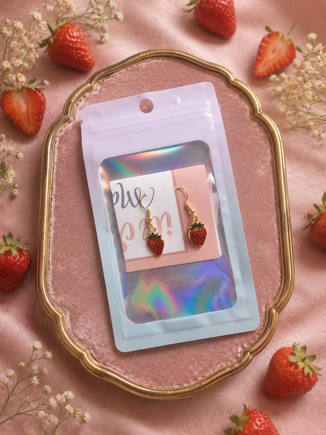 Strawberry Earrings