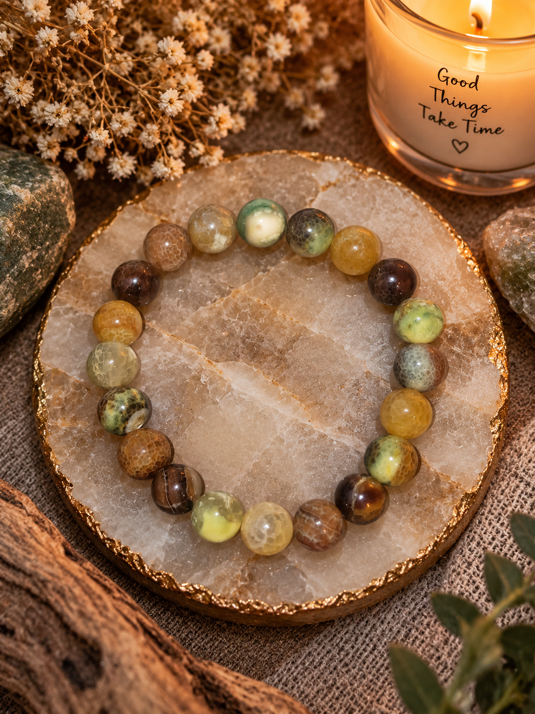 Earth Stone Bracelet