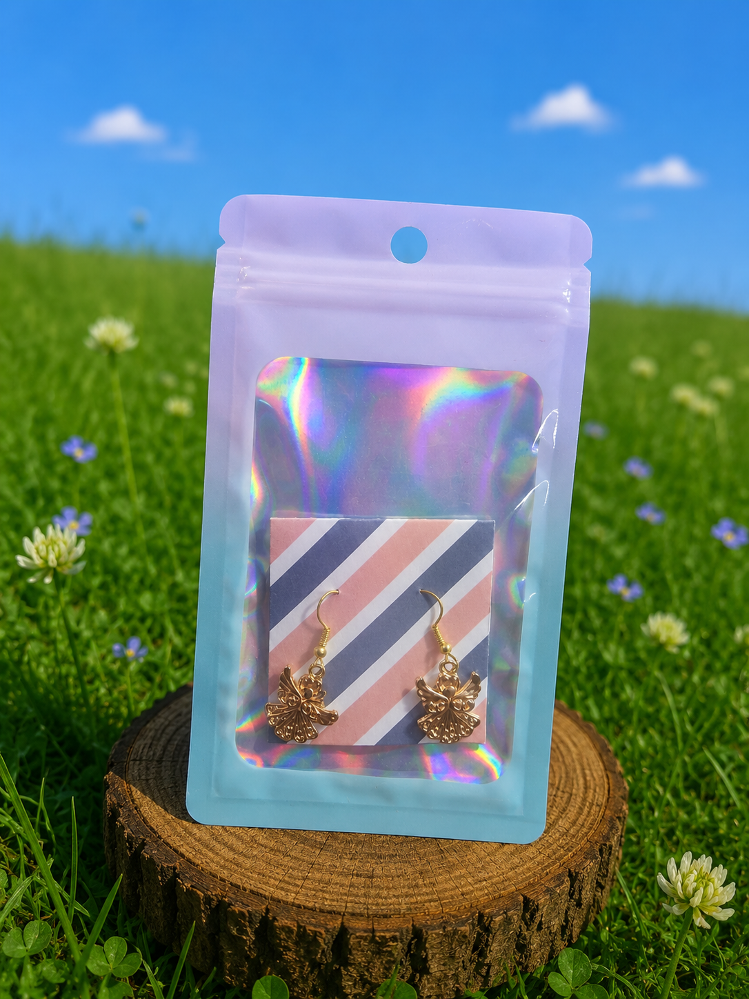 ✨ Golden Charm Earrings