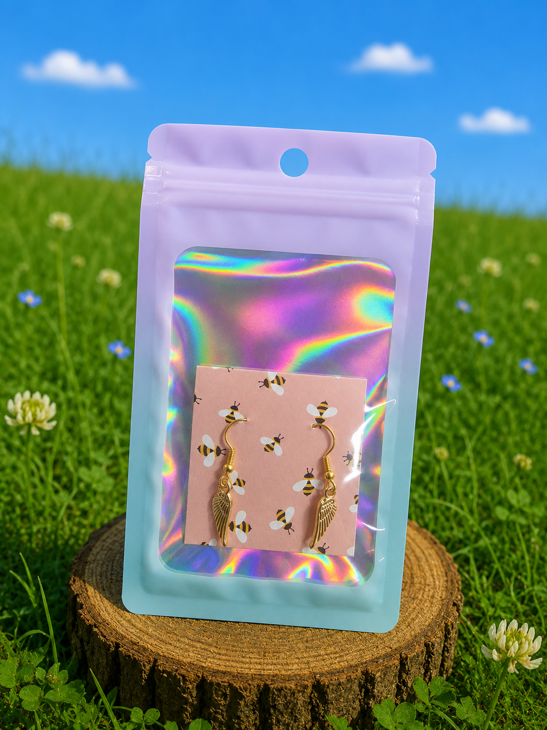 ✨ Golden Charm Earrings