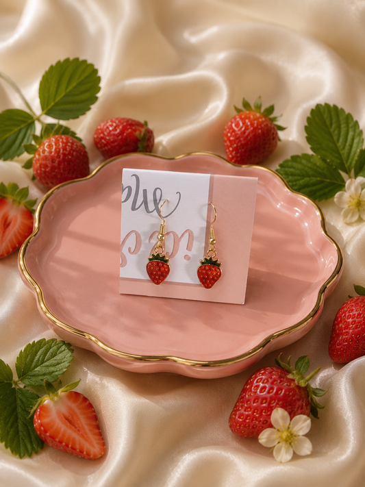 Strawberry Earrings