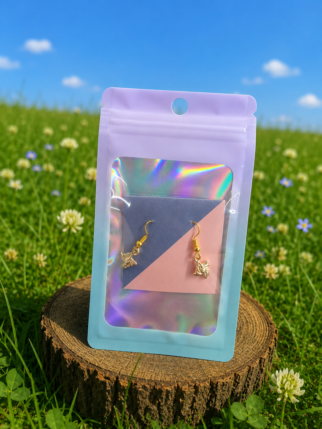 ✨ Golden Charm Earrings