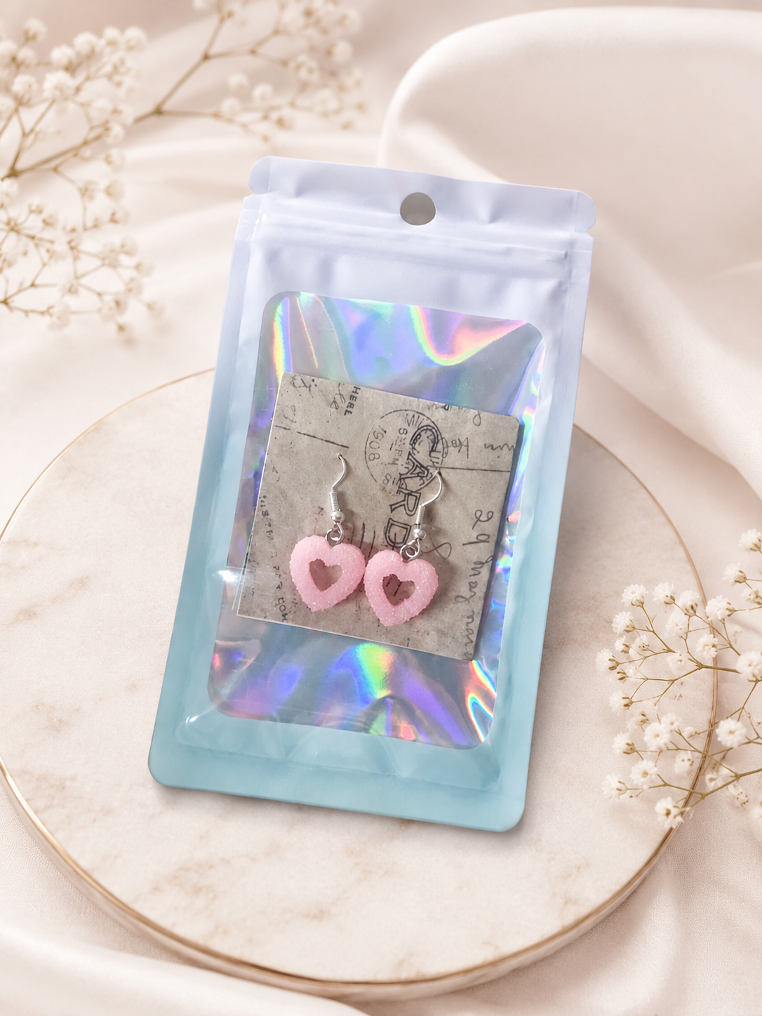 Candy Heart Earrings